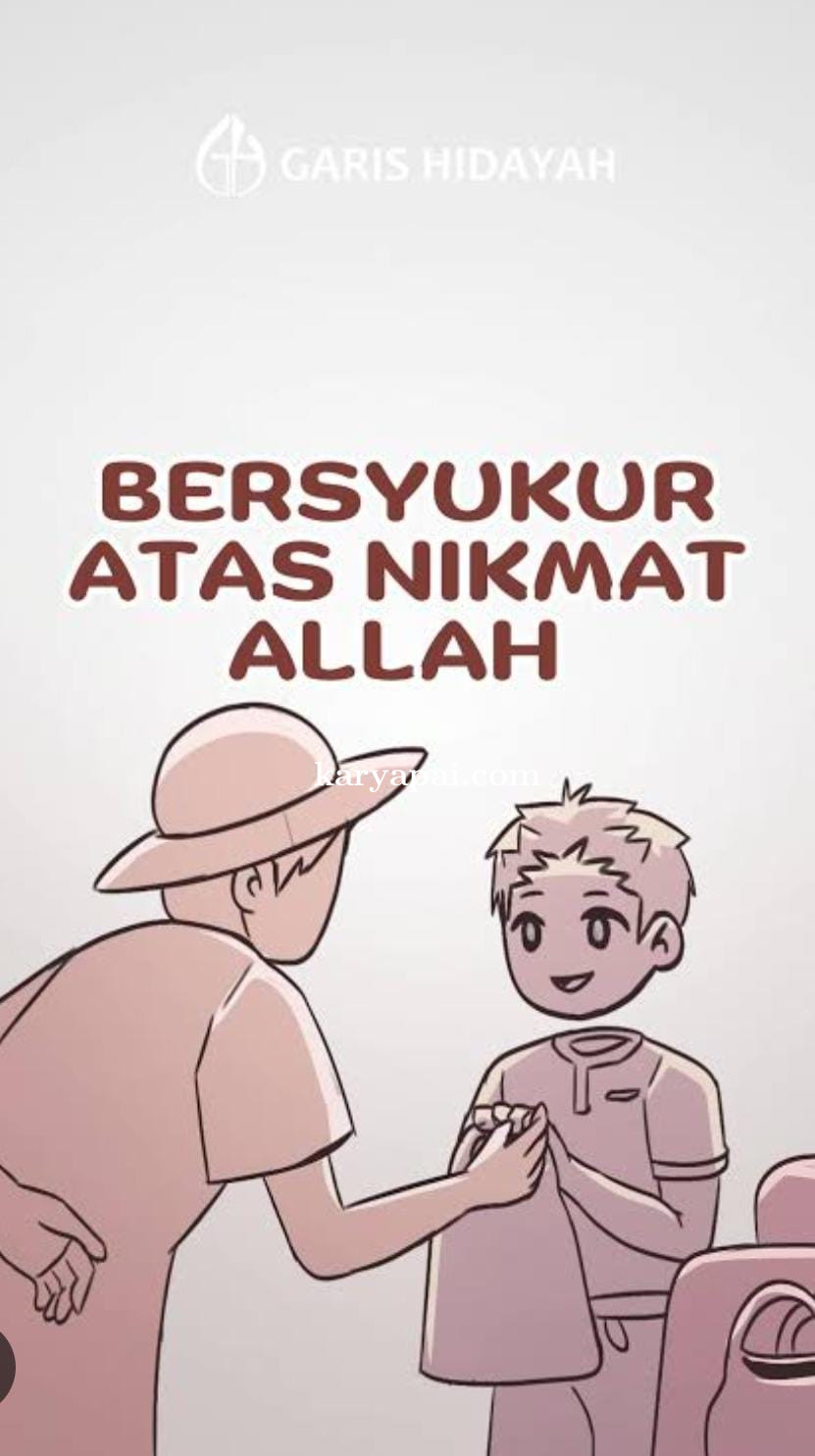 bersyukur kepada allah